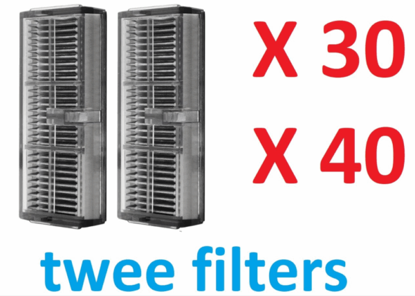 2 x HEPA LUCHTFILTER Dreame X30 X40
