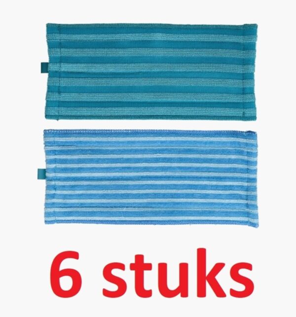 6x Microvezel   Dweilpad Philips PowerPro Aqua