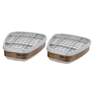 3M 6051 A1 Origineel - 2 stuks filter-geschikt voor 3M™ 6000, 6500 en 7500